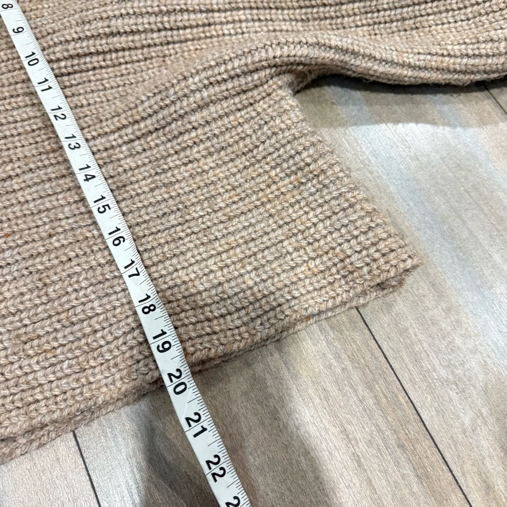 Zara Brown Ribbed Sweater - Picture 4 of 9